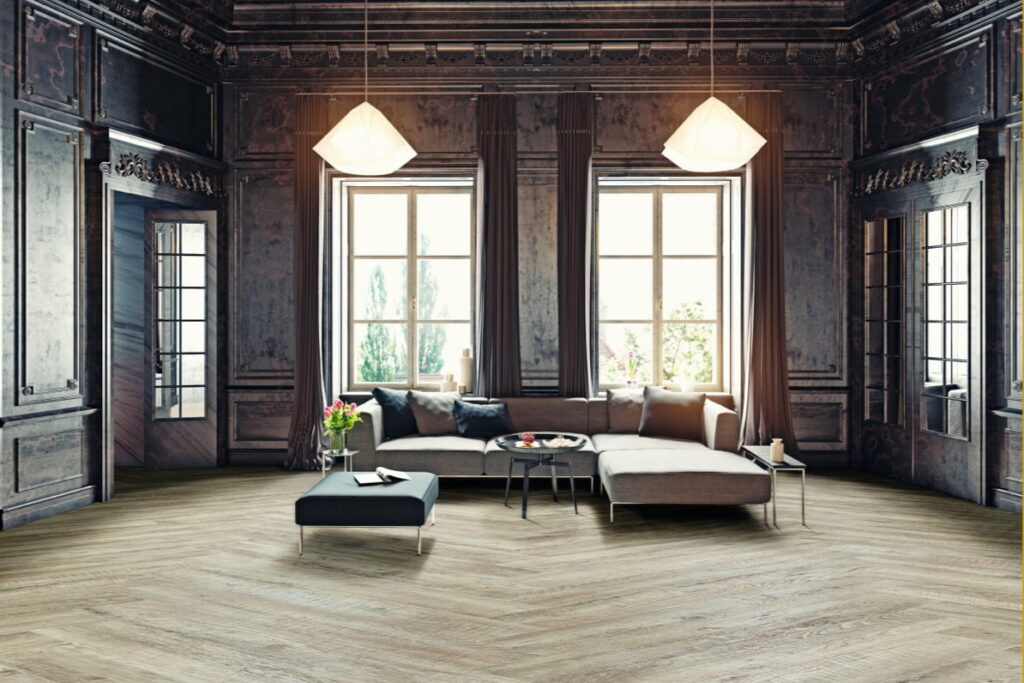 Luxury vinyl tiles